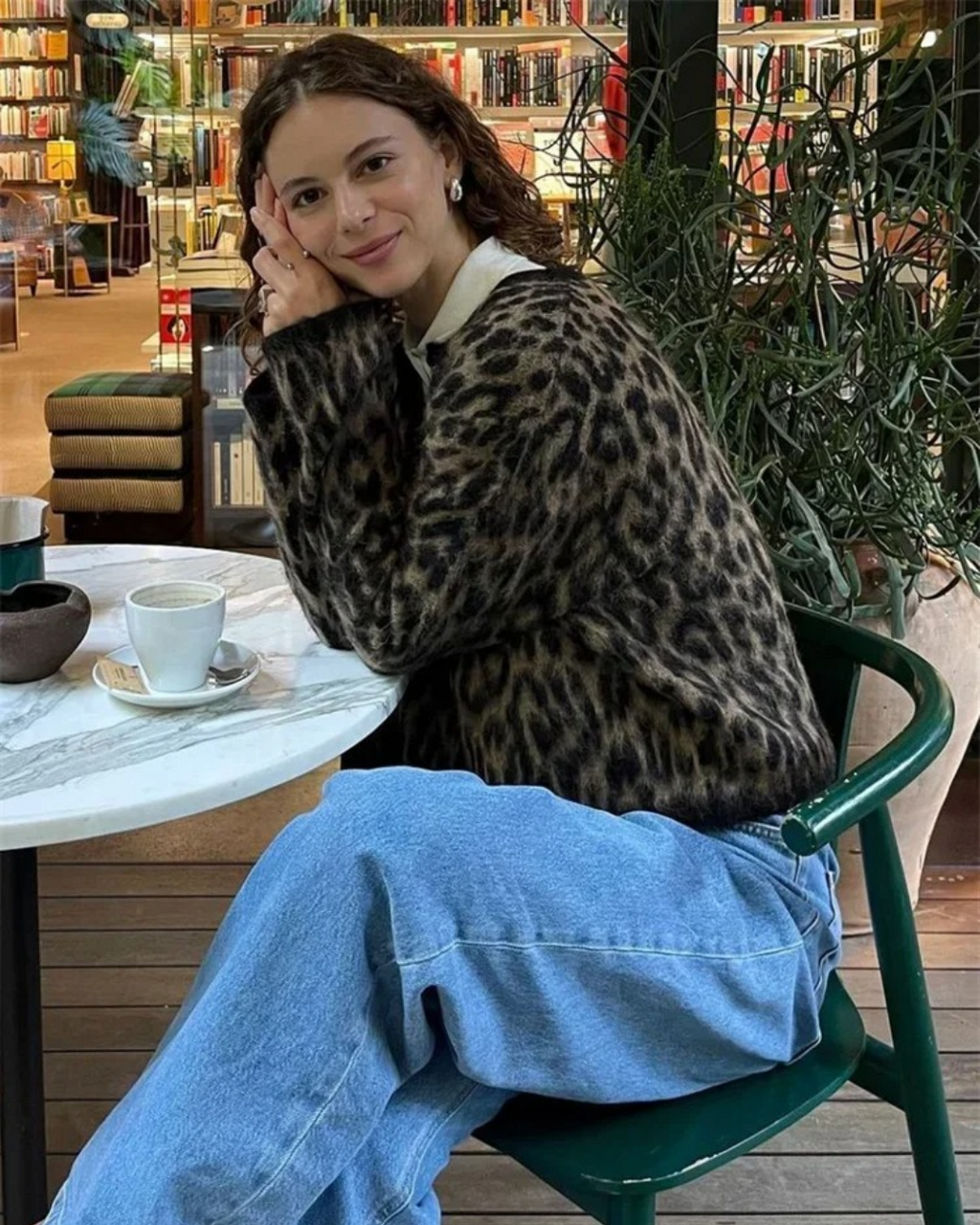 LEOPARD CARDIGAN